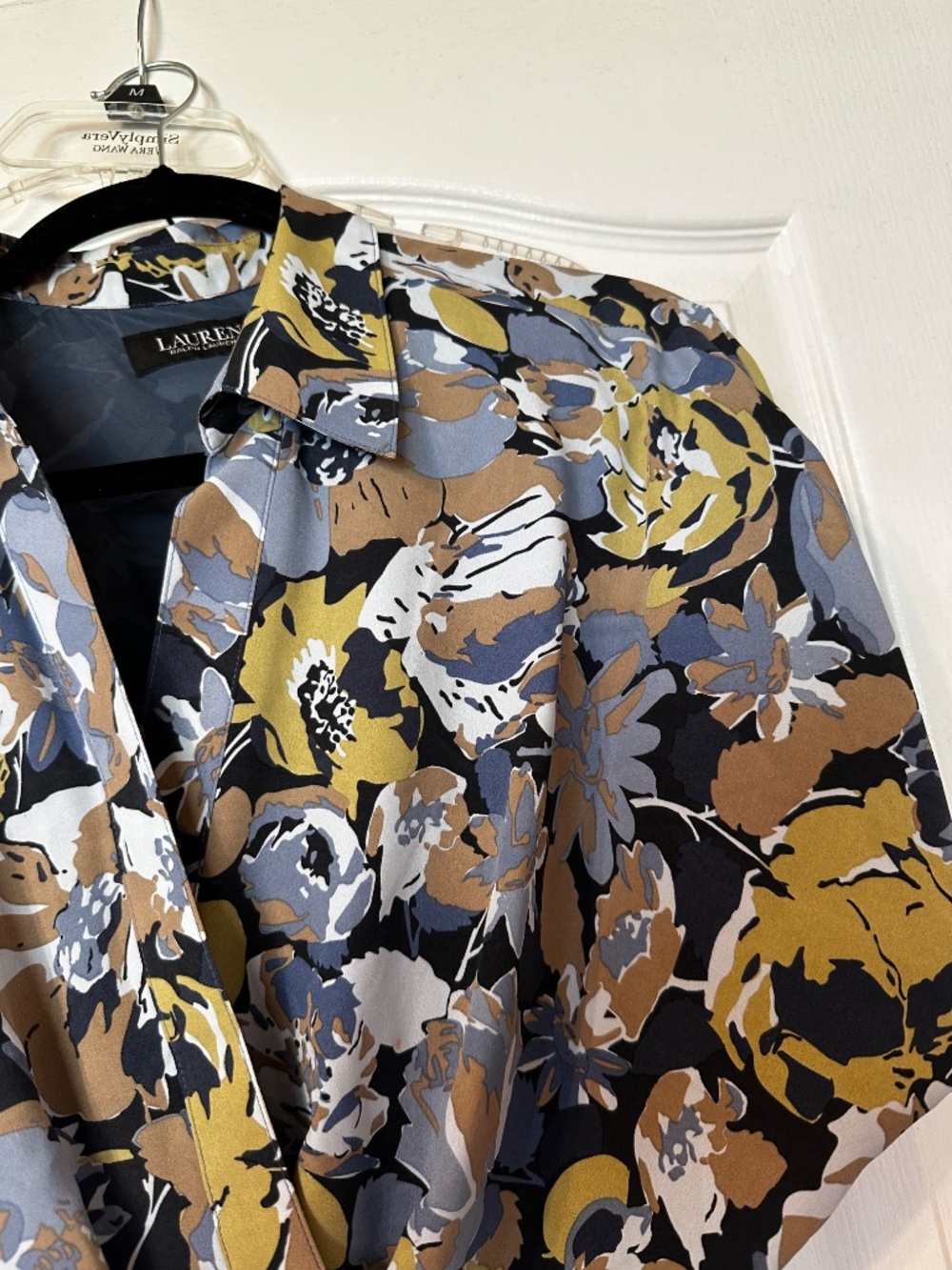 Lauren by Ralph Lauren floral dress with side zipper. - Picture 2 of 2
